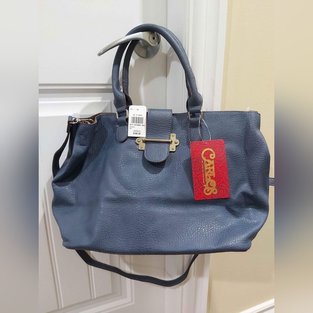 Brand New with tag Carlos Leather handbag